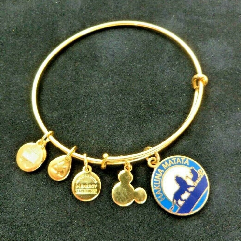 Disney Alex and Ani Lion King Hakuna Matata Bangle